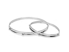 DW 13" 8 Hole Chrome Die Cast Snare Top/Bottom Hoops DRSPDC13-CR