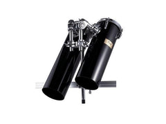 Pearl Rocket Toms Black w/Stand 6X12 and 6X15 ALX1215C103