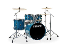 Sonor AQ1 Studio Set Caribbean Blue Gloss w/Hardware 10 12 16 14SN 22BD